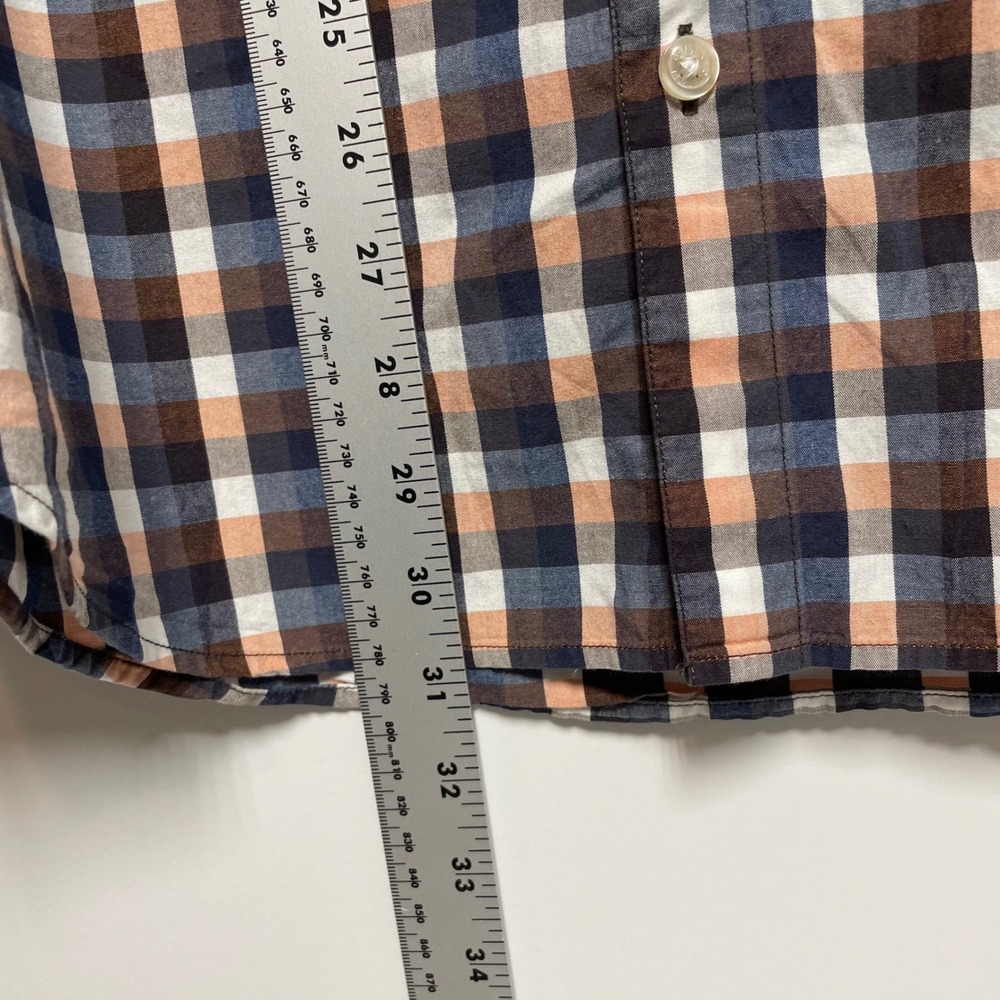 Banana Republic Mens Plaid Long Sleeve Button Down Shirt Size L - Picture 7 of 9